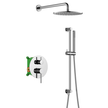 Timo SX-2309/00SM Saona Набор для комплектации душа Ø250/-- мм, 1/1 режим, штанга H=650 мм, хром SX-2309/00SM
