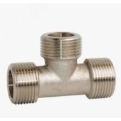 Тройник Н 1/2, никелированный