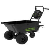 Тележка садовая самоходная Greenworks 82В (без АКБ и ЗУ)