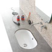 Globo Forty3 Раковина 60х37х20 см, без отв., цвет: белый. SC043.BI*0