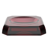Decor Walther KR STS Kristall Мыльница, настольная, цвет: Rich Burgundy. 0931697