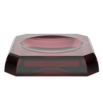Decor Walther KR STS Kristall Мыльница, настольная, цвет: Rich Burgundy. 0931697
