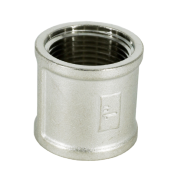 Муфта, ELSEN, TIN латунь, ВВ, 1, 1, равнопроходная, CN