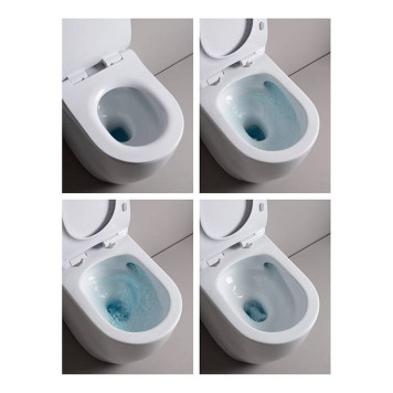 Artceram File 2.0 Унитаз подвесной 36х52см, безободковый, турбо смыв the.reel, saniglaze, цвет: белый матовый-2