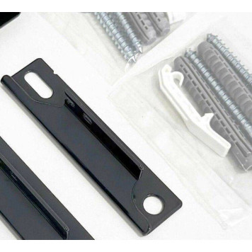 ZB0282. Настенный кронштейн короткий, WA = 23 мм, RAL 9005 matt