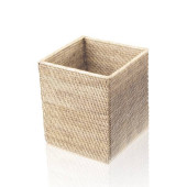 Decor Walther Basket QK Корзина для бумаги 25x25x30см, напольная, цвет: ротанг светлый. 0927391
