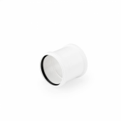 Муфта Rehau Raupiano Plus двухраструбная 50 c резиновым уплотнительным кольцом 11326241001