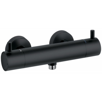 Kludi 35 203 3938 Bozz Термостат для душа, Черный матовый 352033938