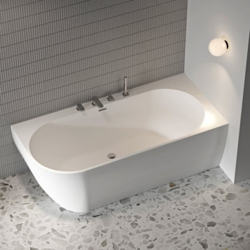 Ravak Freedom Corner P Ванна 170x80см, пристенная, цвет: белый. XC00100040-5