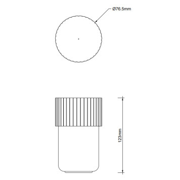 Decor Walther OF.LINE DMD S Коробка универсальная, цвет: Champagner/Dune. 0671345-1