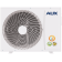 Кассетный кондиционер AUX ALCA-H12/4DR2A + MB09 панель для ALCA-H12/18 + AL-H12/4DR2A(U)