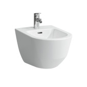 Laufen Pro Биде подвесное 53x36x33,5 см, с 1 отв., c покрытием LCC цвет: белый. 8.3095.2.400.302.1