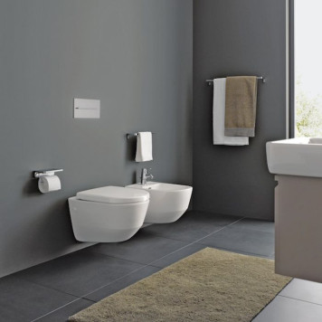 Laufen Pro Биде подвесное 56x36x33,5 см, с 1 отв., c покрытием LCC цвет: белый-5