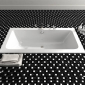DevonDevon Battersea Ванна встроенная чугунная прямоугольная  170x80xh46 cм, цвет: белый. SFD67cr,  BATTERSEA