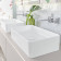 VilleroyBoch Collaro Раковина накладная 56х36х14.5см., без отв., цвет: альпийский белый. 4A205601
