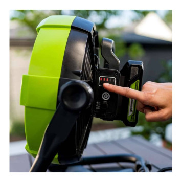 Вентилятор Greenworks с гибридным питанием G24FAN (без АКБ и ЗУ)-5