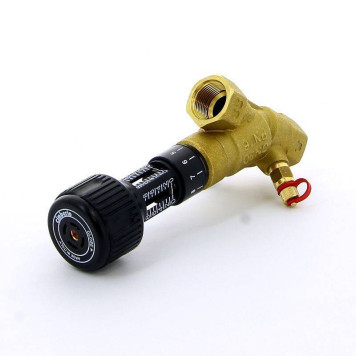 Клапан балансировочный ручной ВВ 747OT с фиксацией настройки 2 измерительных ниппеля CIMBERIO 3/4-3