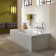 VilleroyBoch Oberon Ванна 180х80х47см., встраиваемая, слив, ножки, Quaryl, цвет: альпийский белый. UBQ180OBE2V-01