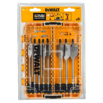 Набор сверл перьевых DeWalt 8 шт DT70750-1