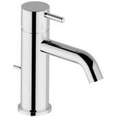 CISAL Less New Смеситель однорычажный для раковины на 1 отверстие с донным клапаном, цвет: хром . LN00051021