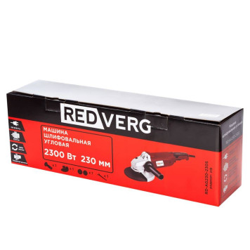 Машина шлифовальная угловая REDVERG RD-AG230-230S-6