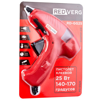 Пистолет клеевой REDVERG RD-GG25-2