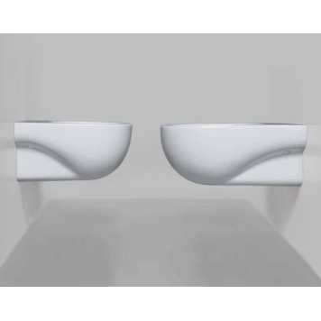 Azzurra Nuvola Биде подвесное 55x35xH25 см c 1 отв., с креплением KIT2000CF, цвет: Bianco lucido-4