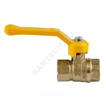 Кран шар лат газ Станд 220 Ду25 Ру40 м/м полн рыч ГАЛЛОП 115032-5