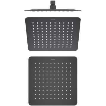 AQ2072MB квадратный верхний душ 2502502 мм, матовый черный AQ2072MB