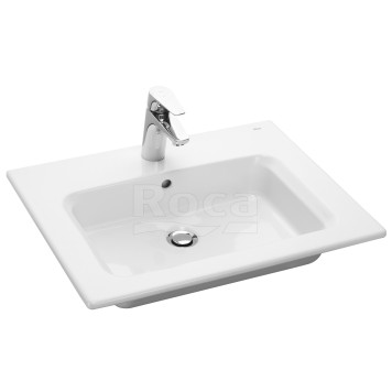 Roca 7.3279.A.800.0 The Gap раковина мебельная 605х460х160 мм, с отв. под смеситель, с отв. перелива 3279A8000