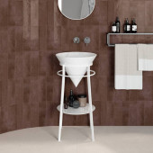 Kerama Marazzi CONO Металлическая структура напольная 44x77см, цвет: белый матовый. CO.44\WHT.M