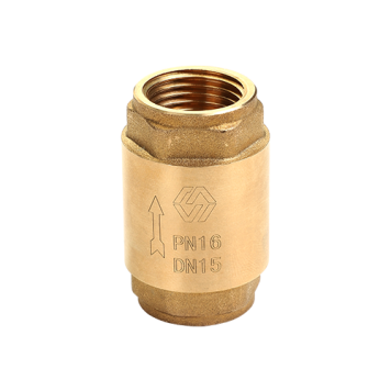 Клапан обратный, Premium, 3/4, ВВ, PN 16, с латунным сердечником