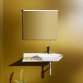 LAUFEN Frame 25 Зеркало 80х70х2.5см., цвет: алюминий. 4.4740.4.900.144.1