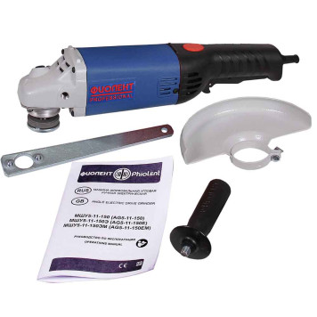 Машина шлифовальная угловая ФИОЛЕНТ Professional МШУ5-11-150 (в коробке)-5