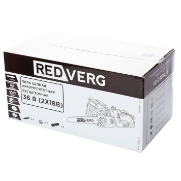 Пила цепная аккумуляторная бесщеточная REDVERG RD-C36BL/U (без акк, без з/у)-8