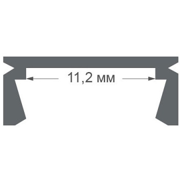 Профиль накладной Apeyron Electrics 08-05-01Ч-1