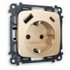 Розетка с заземлением и 2хUSB type A и C, без рамки Ambrella Volt Quant MO610010