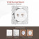 Розетка двойная RJ-11 и Ethernet RJ-45, без рамки Arte Milano am-202 202.44-1.white