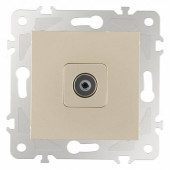 ТВ-розетка без рамки Arte Milano am-203 203.43-1.shampan