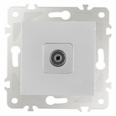 ТВ-розетка без рамки Arte Milano am-203 203.43-1.silver
