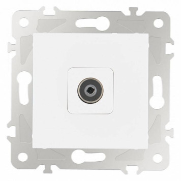 ТВ-розетка без рамки Arte Milano am-203 203.43-1.white