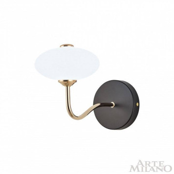 Бра Arte Milano Neapolis-73908 273908/1B BK/GD-1