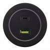 Розетка USB и type C на треке Arte Milano Am-track-sockets-39 399731TS/USB-Type-C Black