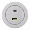 Розетка USB и type C на треке Arte Milano Am-track-sockets-39 399731TS/USB-Type-C Silver