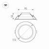 Встраиваемый светильник Arlight CYCLONE 023198(2)