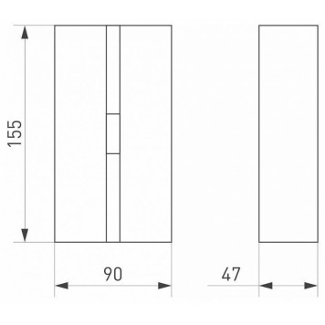 Подсветка номера Arlight Stripe 034980-7