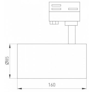 Светильник на штанге Arlight CALIPSO 046741-1