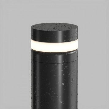 Наземный низкий светильник Denkirs DK9816-BK-6