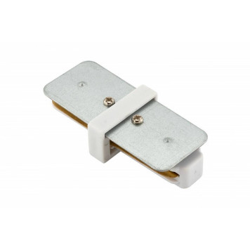 Соединитель линейный для треков Denkirs DK Track White TR1101-WH-1