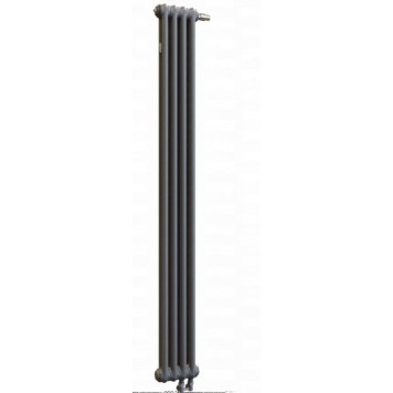 Вертикальный радиатор Arbonia 2180/04 N69 твв SF-3 Anthrazit metallic с нижней подводкой
